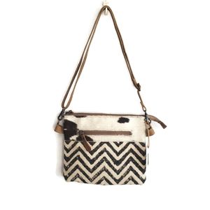 Myra rustic, earth friendly shoulder bag